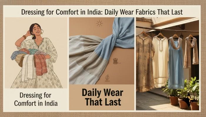 Indian Daily Wear Fabrics Dressing for Comfort