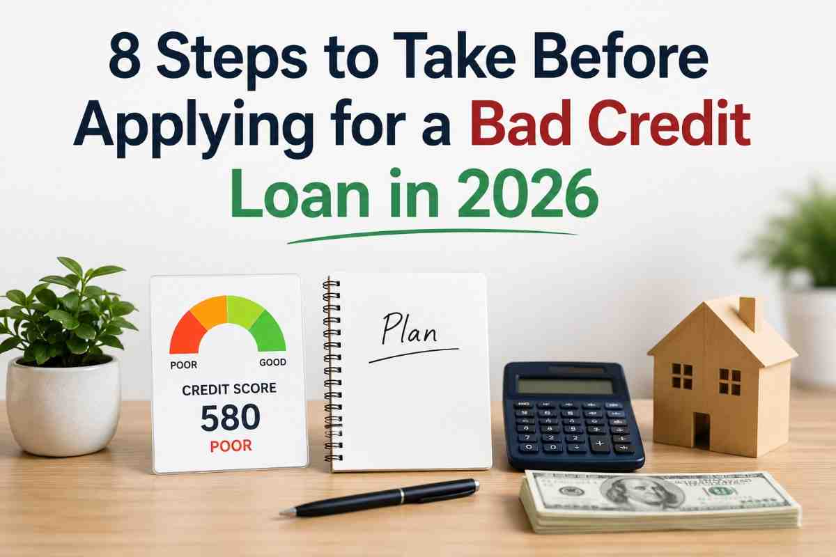 Steps to Take Before Applying for Bad Credit Loan 2026