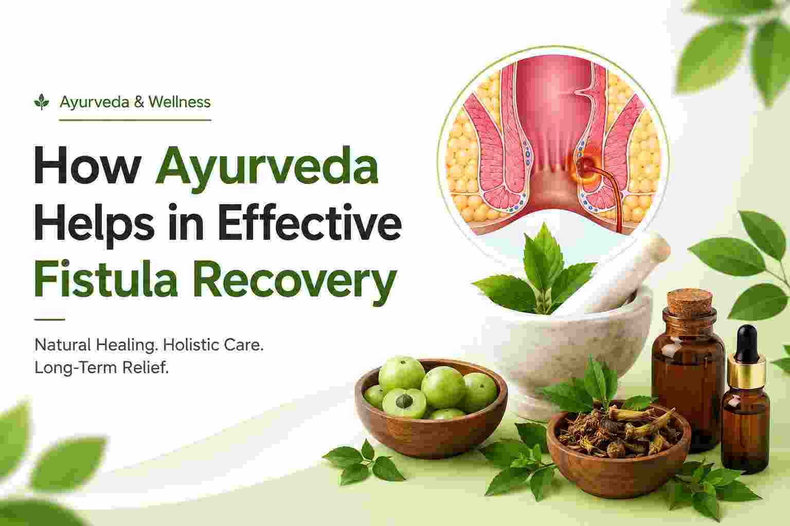 How Ayurveda Helps in Effective Fistula Recovery