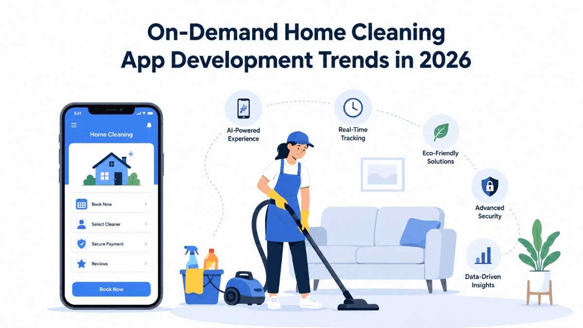 On-Demand Home Cleaning App Development Trends in 2026