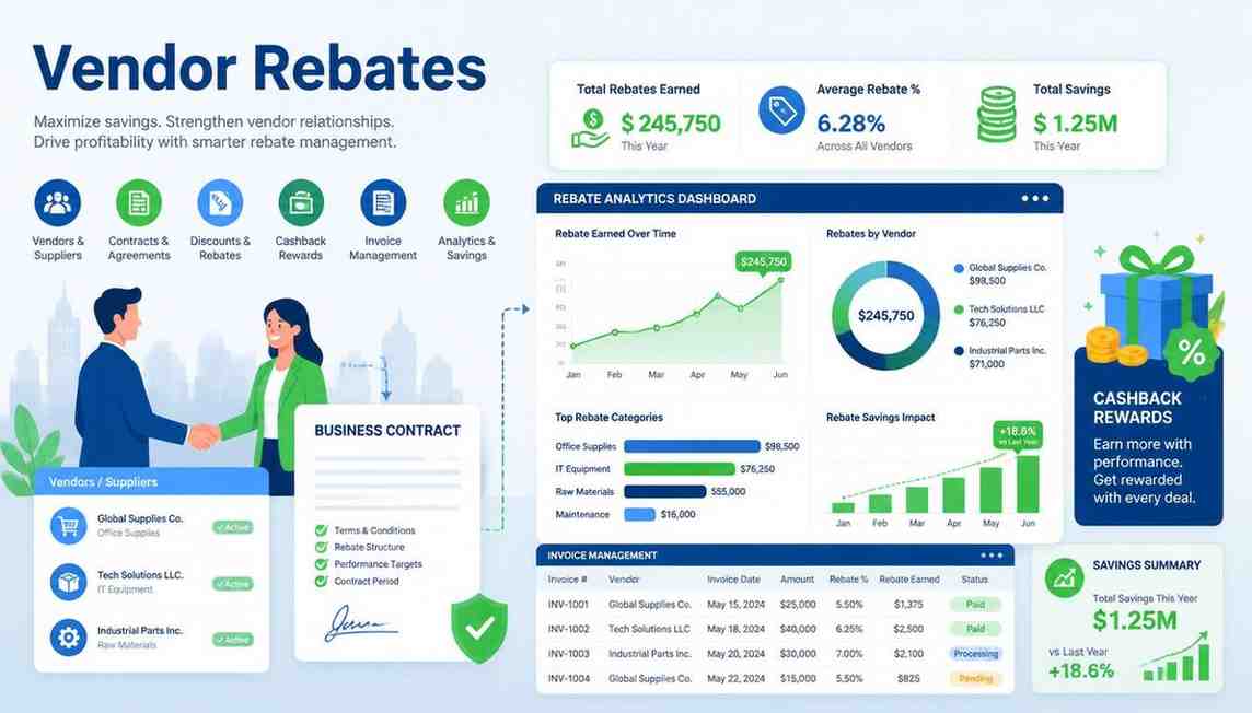 10 Things You Should Know About Vendor Rebates