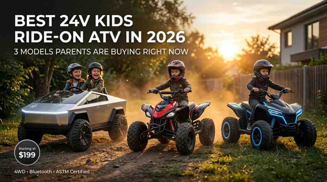 The 3 Best 24V Kids ATVs  in 2026