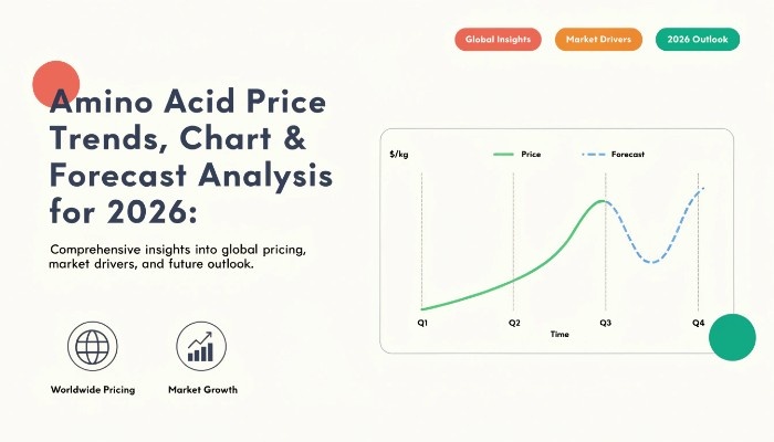 Amino Acid Prices 2026: Trends, Chart and Forecast
