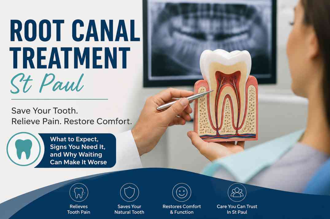 Root Canal Treatment St Paul – When It’s Needed