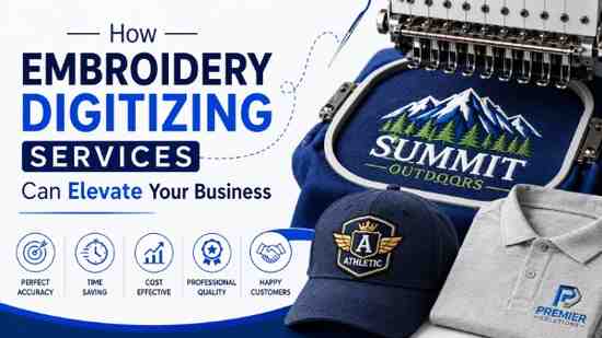 How Embroidery Digitizing Services Can Elevate Business