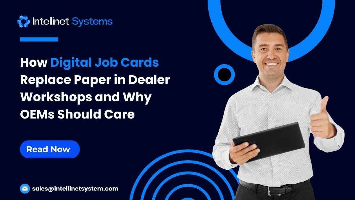 Digital Job Cards Replace Paper in Dealer Workshops