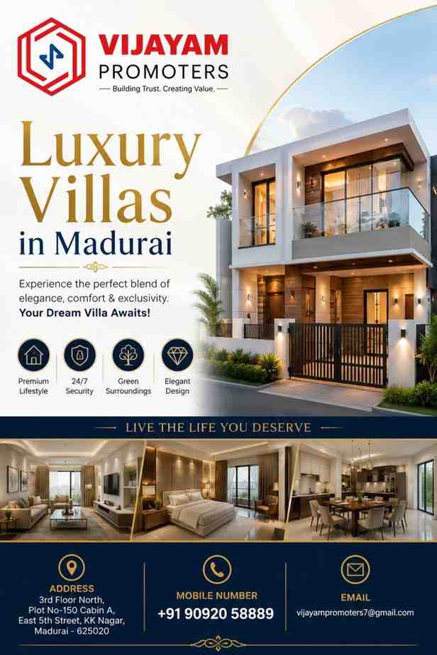 Luxury Villas in Madurai – Elevate Your Lifestyle