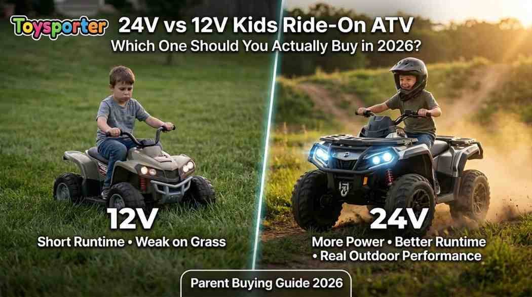 24V vs 12V Kids Ride-On ATV