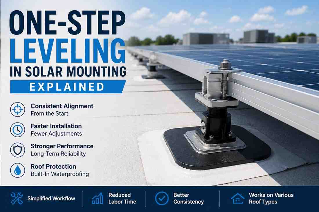 One-Step Leveling in Solar Mounting Explained