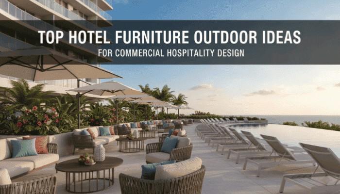 Top Hotel Furniture Outdoor Ideas for Hospitality