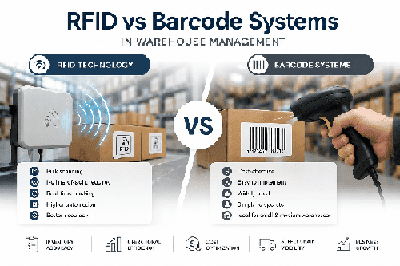 RFID vs Barcode Systems in Warehouse Management