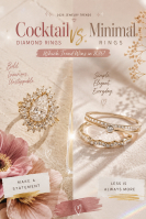 Cocktail Diamond Rings vs. Minimal Rings