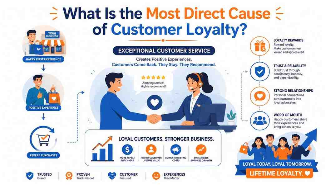 What Is the Most Direct Cause of Customer Loyalty?