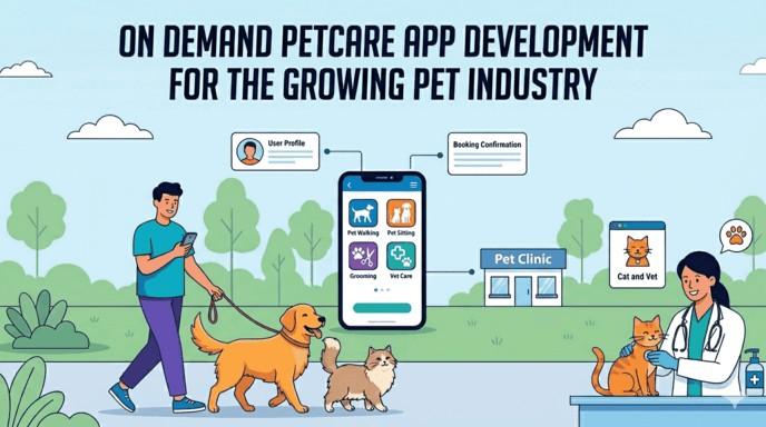 On Demand Pet care App Development for Pet Industry