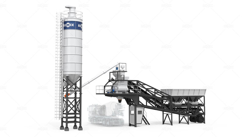 Remote Batching Plant Control Via Mobile Phone