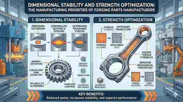 Forging Parts Manufacturers: Strength & Stability