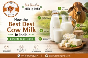 How the Best Desi Cow Milk in India Benefits Health