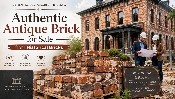 Authentic Antique Brick for Sale from Historical Bricks