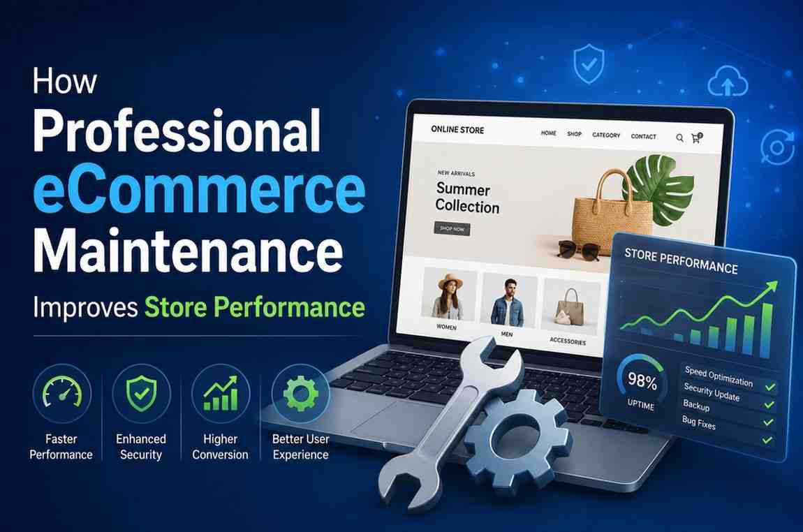 How eCommerce Maintenance Improves Store Performance