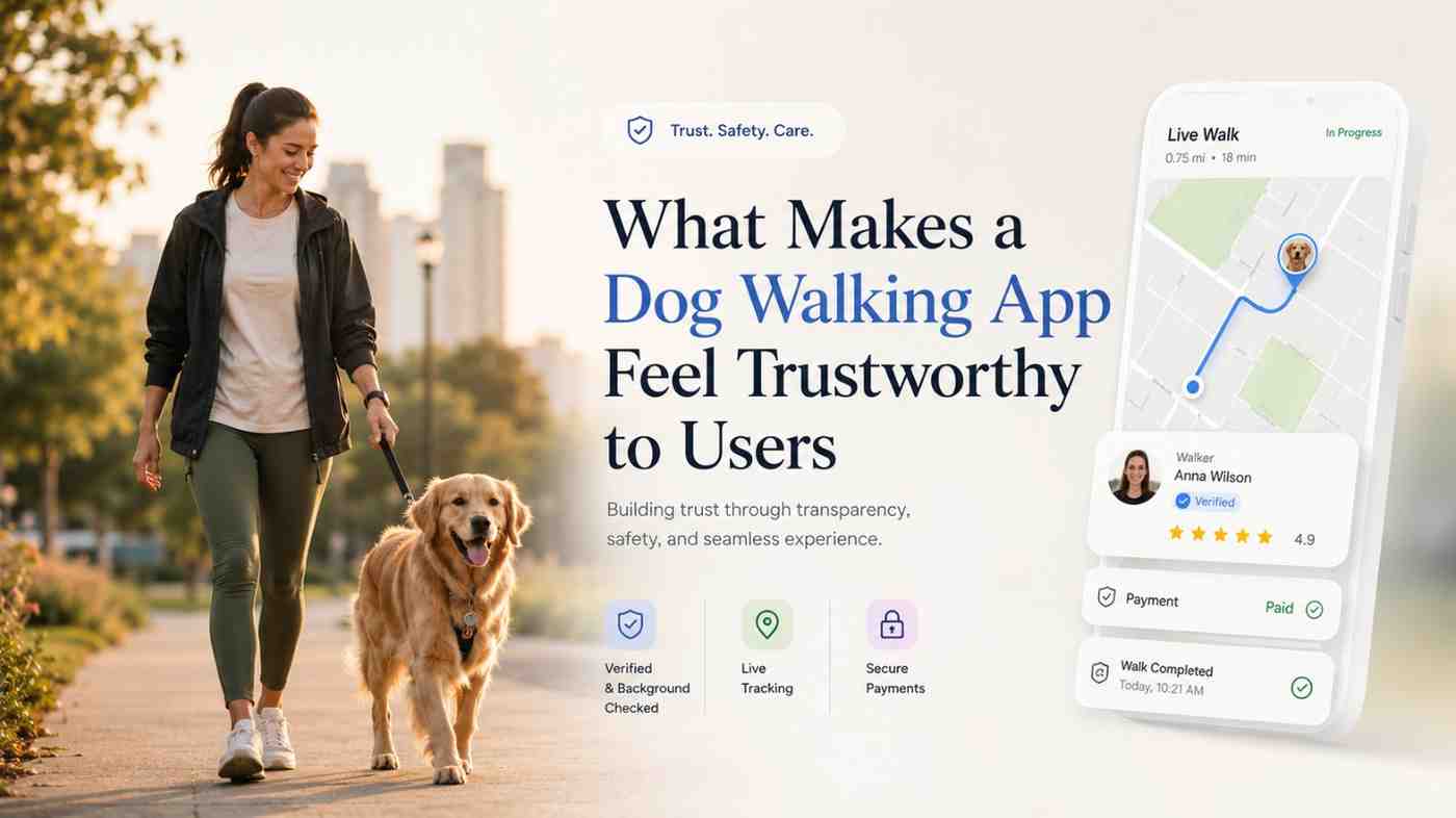 What Makes a Dog Walking App Feel Trustworthy to Users