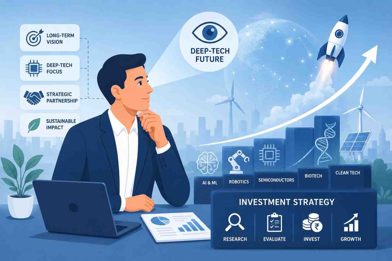 Rajat Khare Investment Strategy Eyes Deep-Tech Future