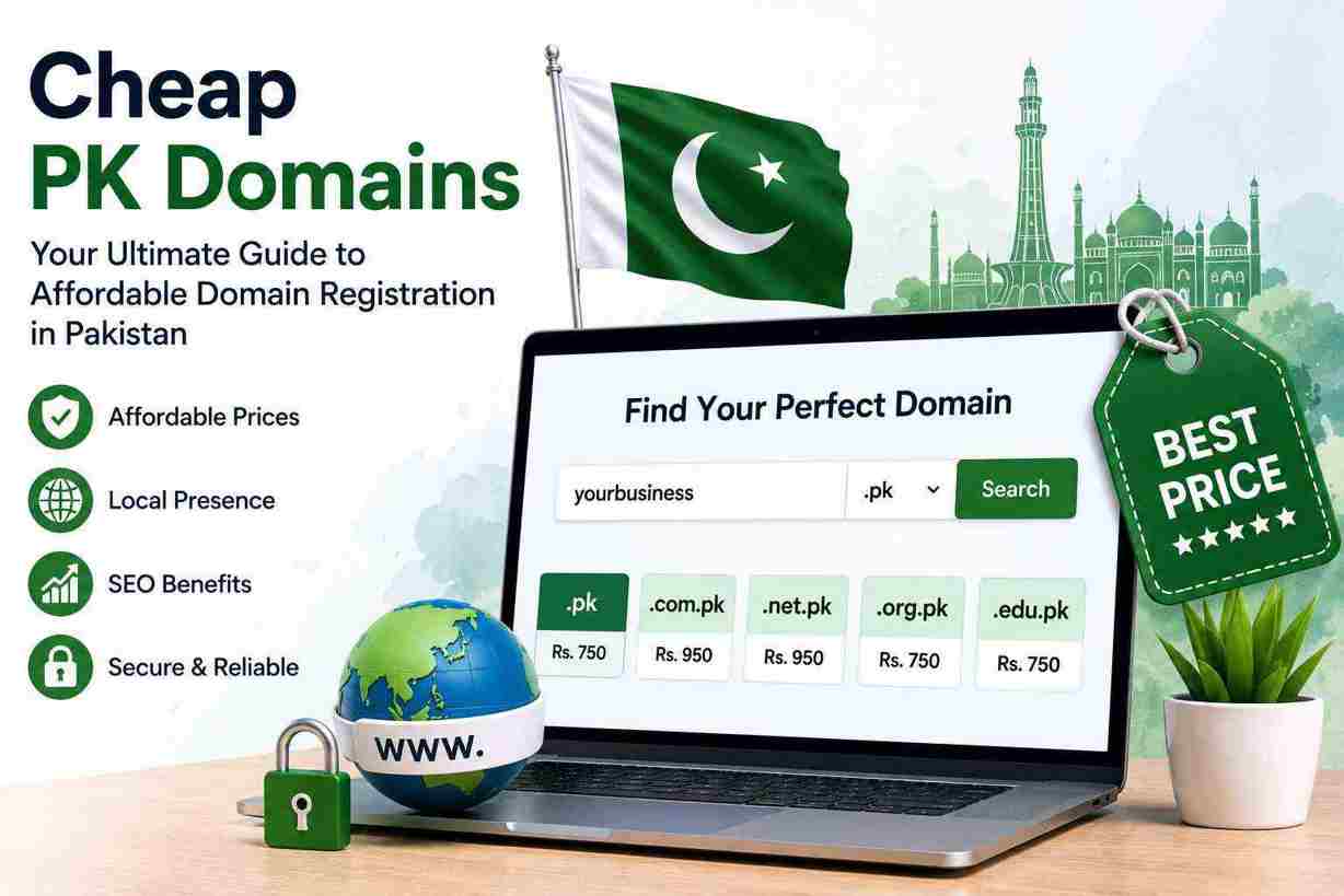 Cheap PK Domains: Affordable Registration in Pakistan