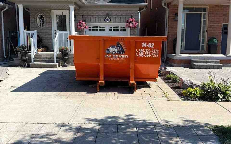 Residential Bin Rental Brampton for Waste Removal