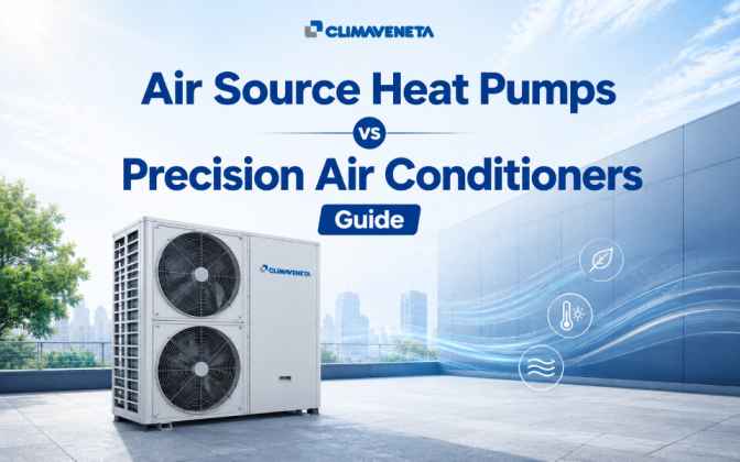 Air Source Heat Pumps vs Precision Air Conditioners