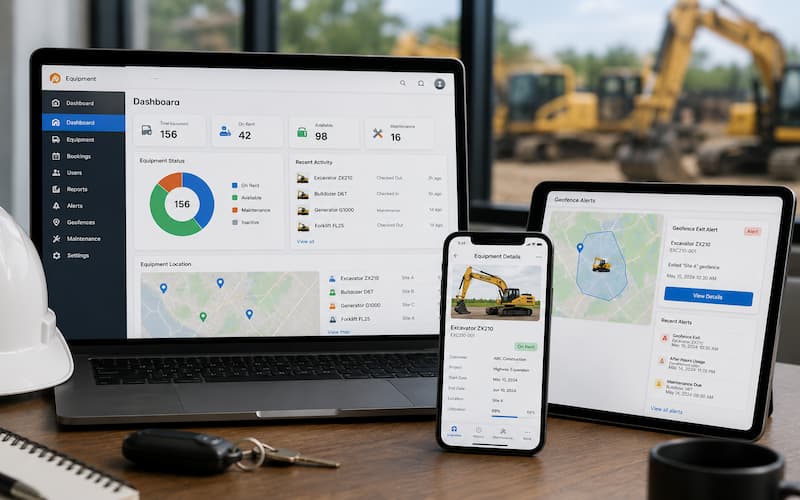 How to Prevent Equipment Theft Using Rental Software