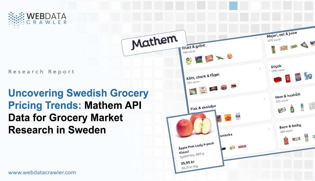 Mathem API Data for Grocery Market Research in Sweden