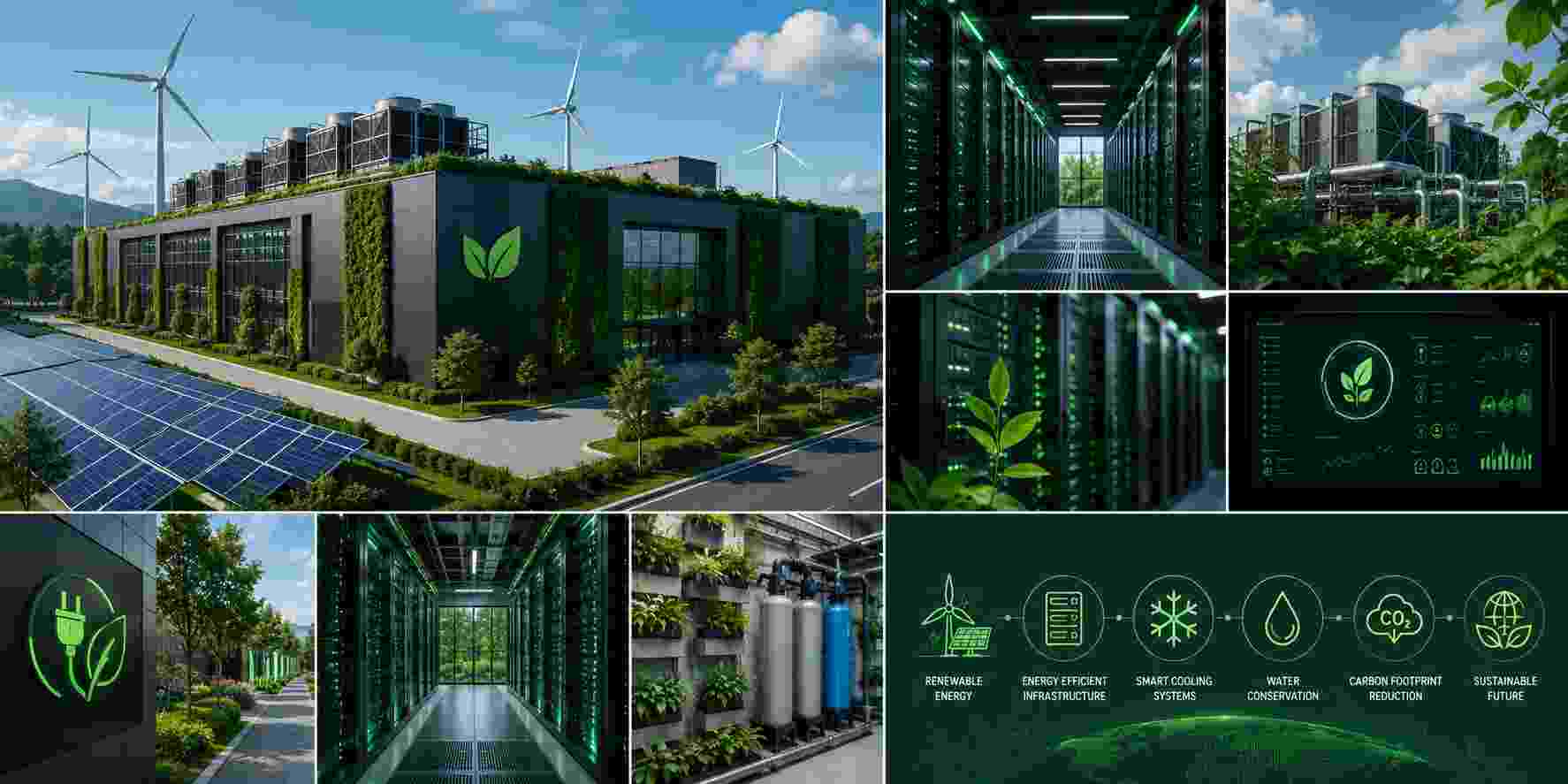 Green Data Centers for Sustainable Infrastructure
