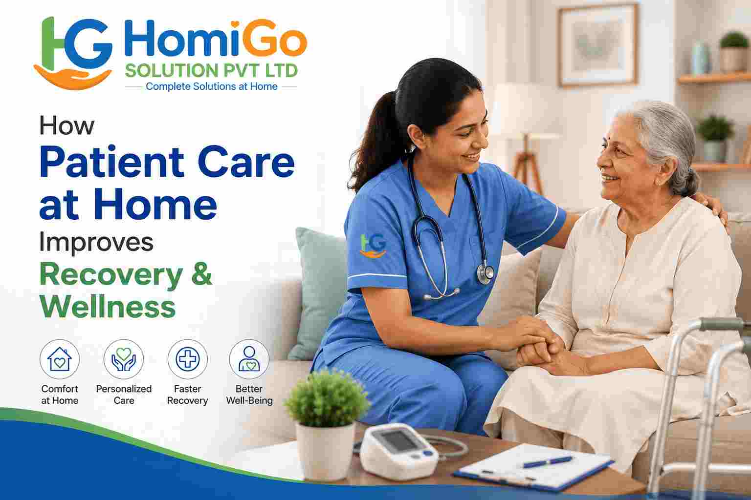 How Patient Care at Home Improves Recovery & Wellness