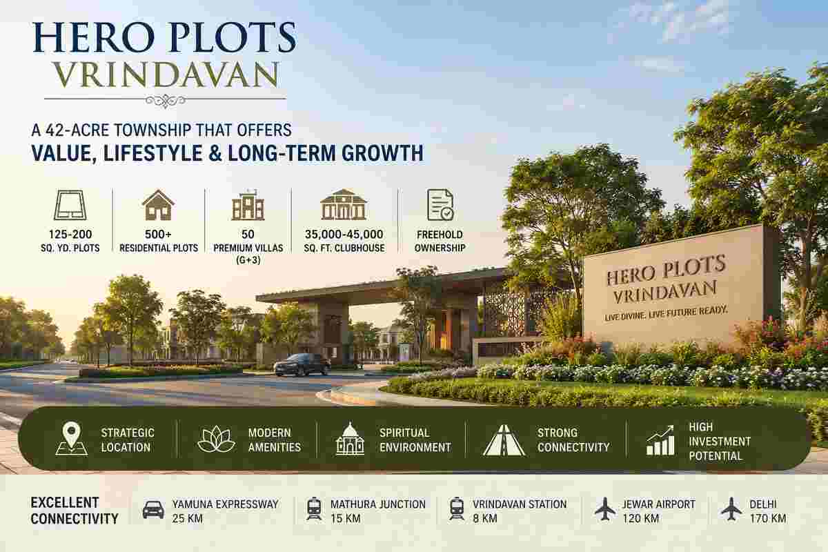 Why Hero Plots Vrindavan Offer the Best Value for Money