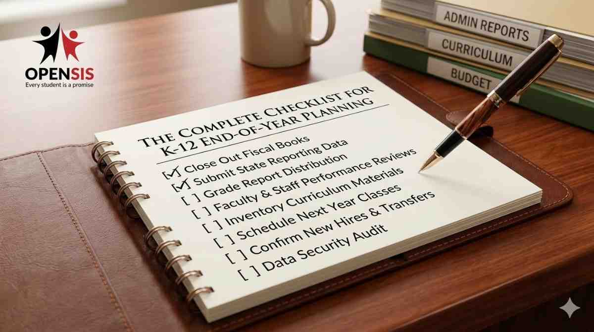 The Complete Checklist for K-12 End-of-Year Planning