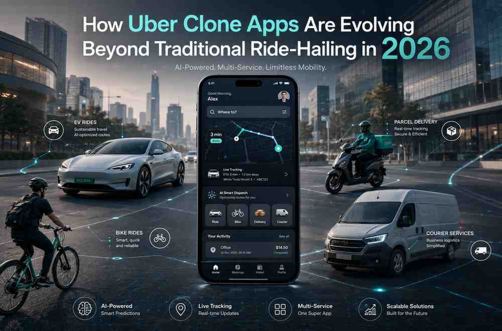 How Uber Clone Apps Are Evolving Beyond Tradition