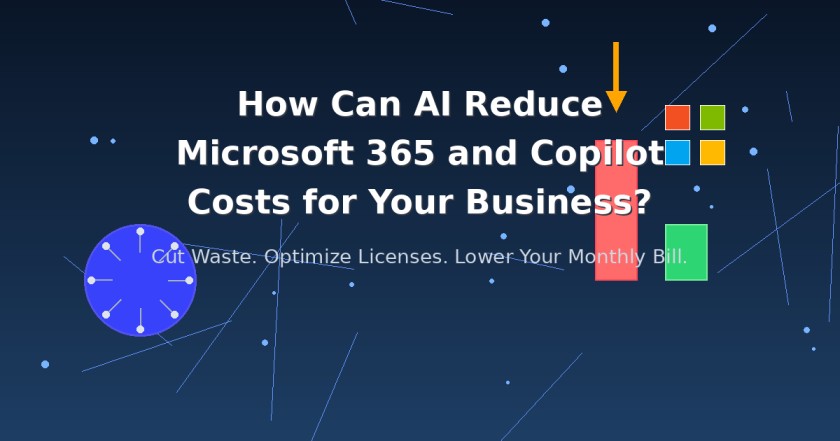 How can AI Reduce Microsoft 365 & Copilot Costs?