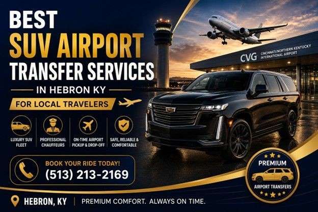 Professional Airport SUV Transportation in Hebron, KY