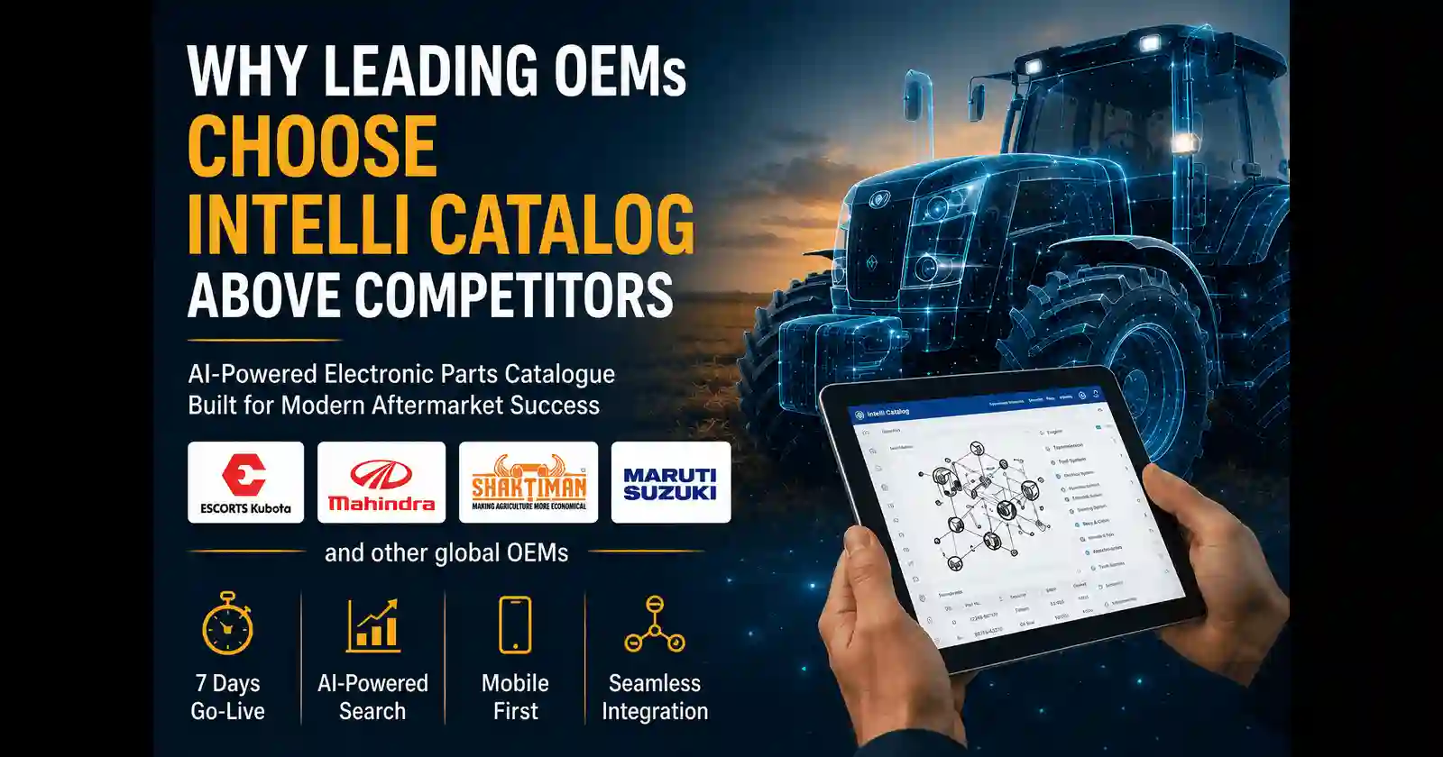 Why OEMs Choose Intelli Catalog Above Competitors