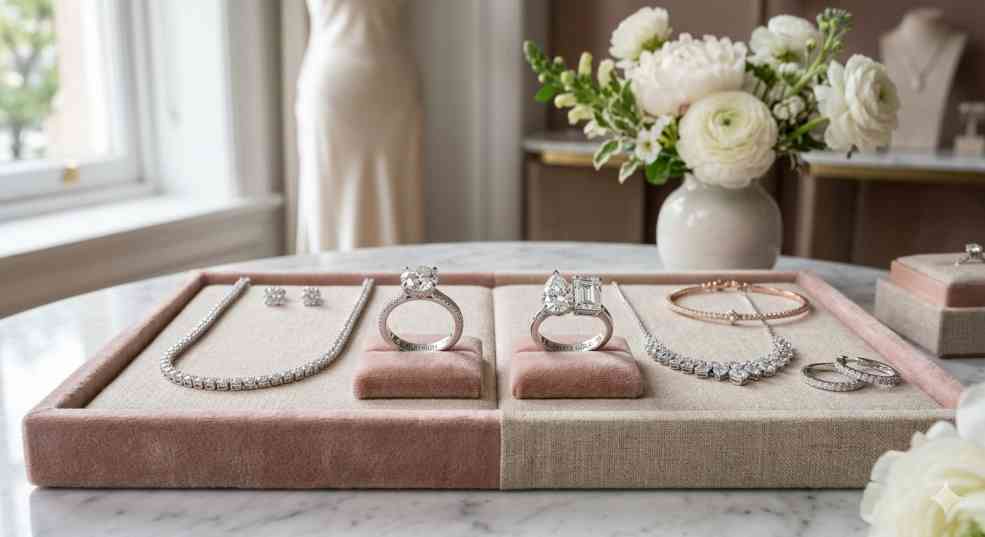 Traditional vs. Contemporary Diamond Wedding Jewellery