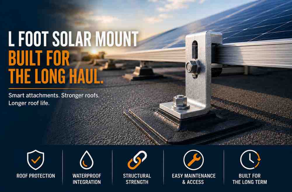 L Foot Solar Mount and Roof Lifespan Planning