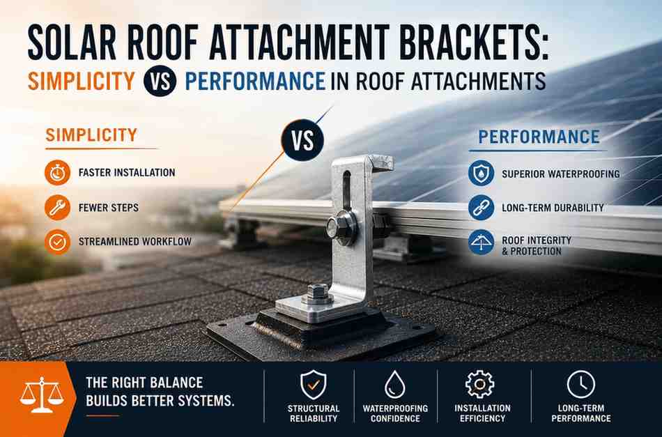 Solar Roof Attachment Brackets: What Matters Most