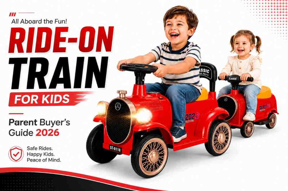 The Best Ride-On Train for Toddlers and Young Kids