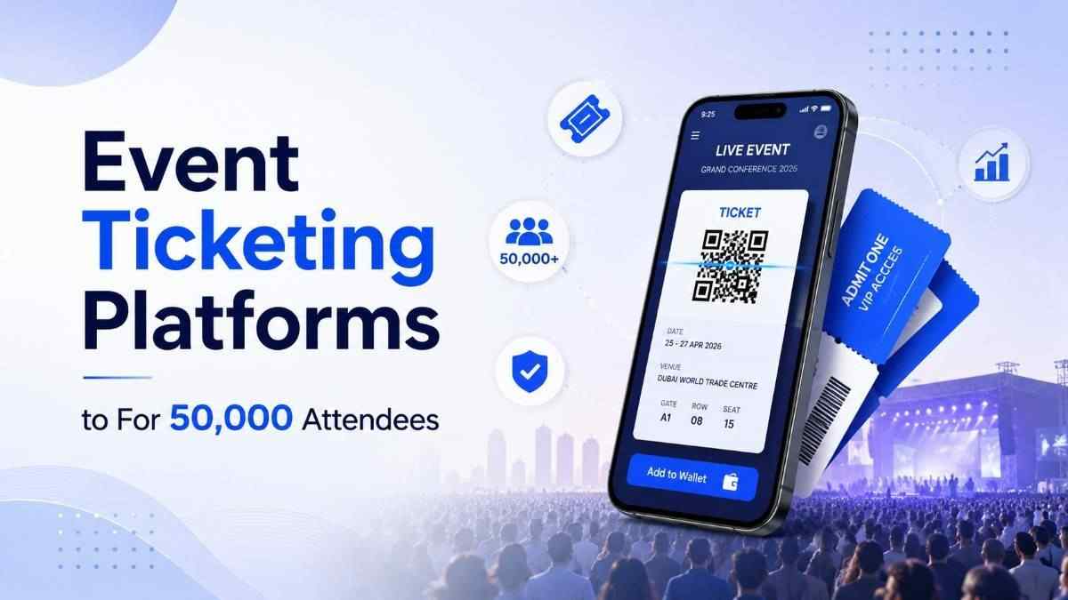 Top Event Ticketing Platforms to For 50000 Attendees