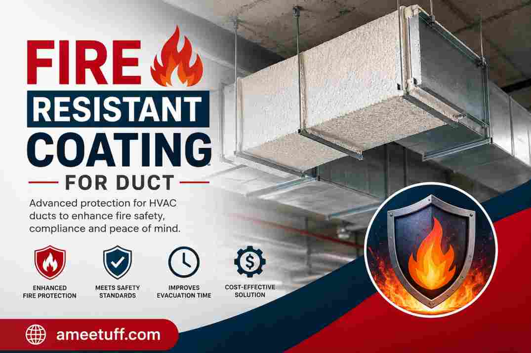 Fire Resistant Coating for Duct | GI ducts & HVAC ducts