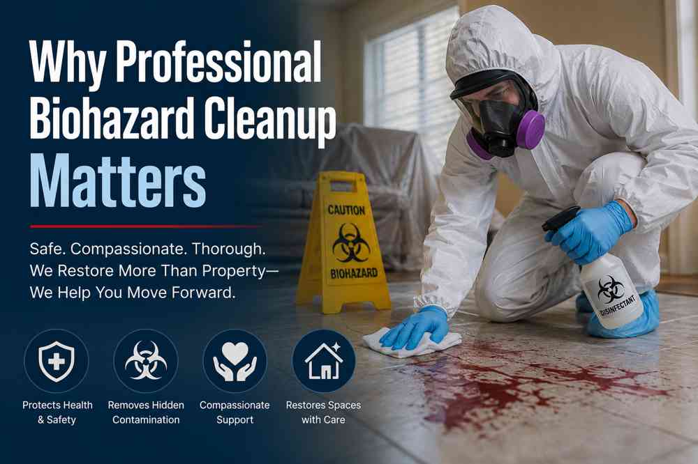 Why Professional Biohazard Cleanup Matters