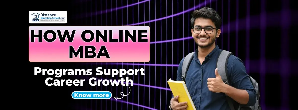 How Online MBA Programs Support Career Growth