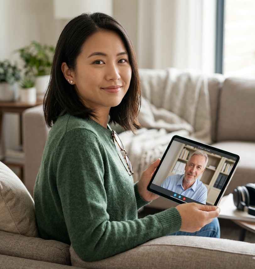 Why Support Makes a Virtual Psychiatrist More Effective