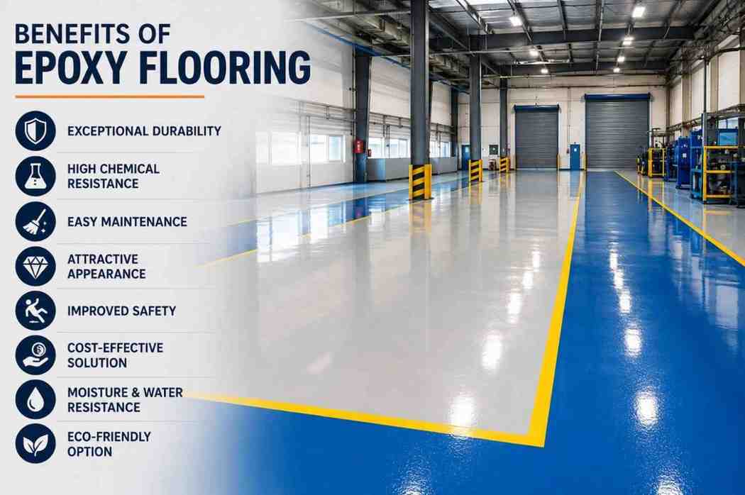 Benefits of Epoxy Flooring for Modern Commercial Spaces