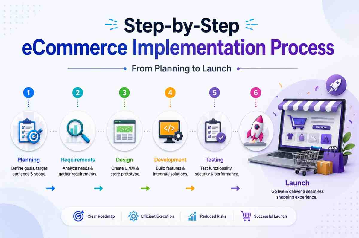 Step-by-Step eCommerce Implementation Process