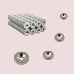 Neodymium Channel Countersunk Ring Magnets Makerbazar 1